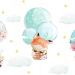 Naklejki ścienne dla dzieci Balony D153