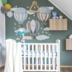 Naklejki dla dzieci na ścianę Balony Niebieskie - obrazek 6