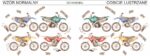 Naklejki dla dzieci na ścianę Motocykle Cross - obrazek 7