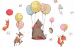 Naklejki ścienne dla dzieci Balony D139