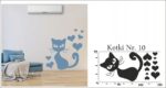 Naklejki ścienne na ścianę Koty Kotki 150cm XXL - obrazek 11