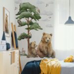 Naklejki na ścianę dla dzieci Las Zwierzęta Forest - obrazek 7