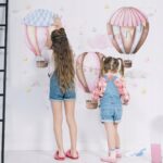 Naklejki dla dziewczynek na ścianę Balony różowe - obrazek 5