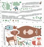 Naklejki ścienne dla dzieci Brzozy D303 - obrazek 4