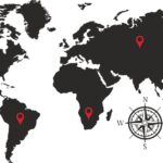 Naklejki Ścienne NA ŚCIANĘ, MAPA ŚWIATA 240