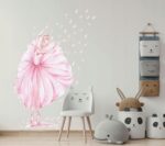 Naklejki ścienne dla dzieci Baletnica D309 - obrazek 5