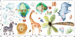 Naklejki ścienne dla dzieci Safari D305 - obrazek 2