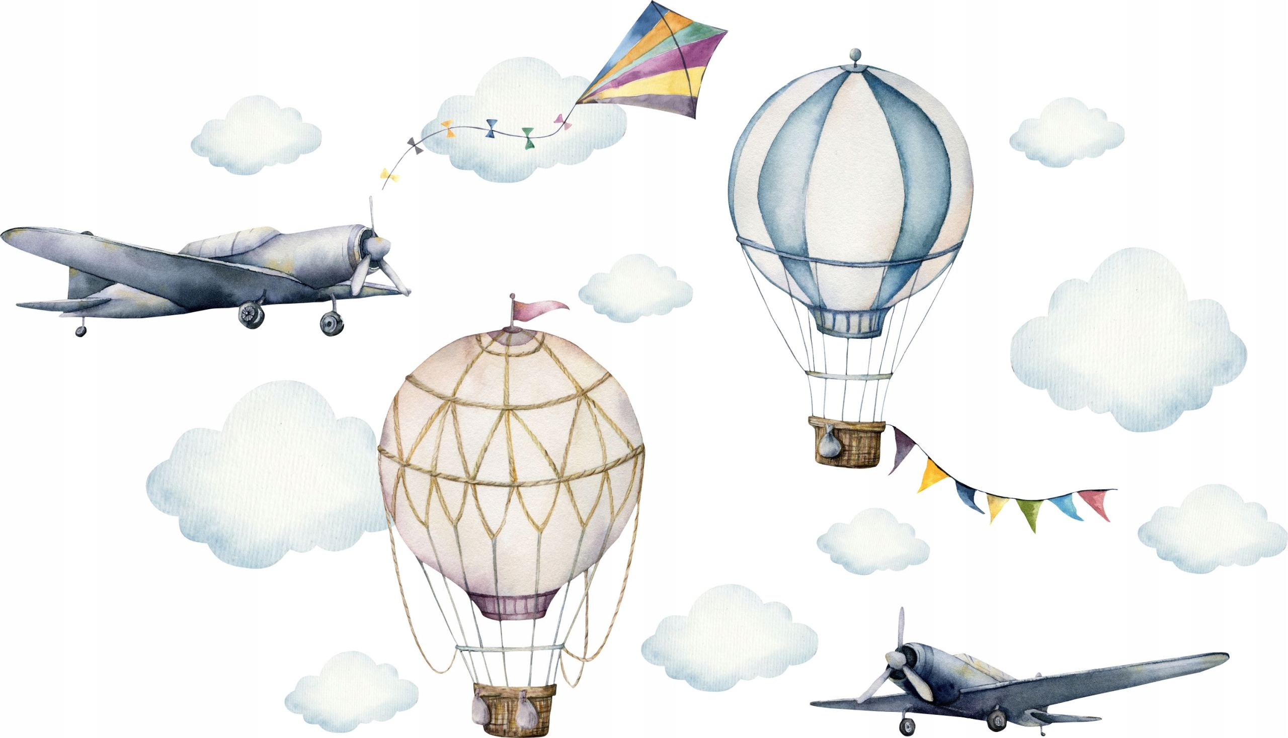 3b89c4034269a71fe165a94ab1b4 Naklejki ścienne dla dzieci Balony D316 - obrazek 1