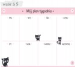 Planer magnetyczny tygodninowy na lodówkę - obrazek 5