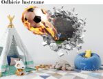NAKLEJKI NA ŚCIANĘ 3D dla dzieci Piłka - obrazek 3