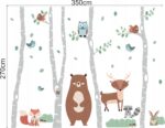 Naklejki ścienne dla dzieci Brzozy D302 - obrazek 3