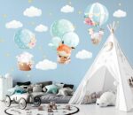 Naklejki ścienne dla dzieci Balony D153 - obrazek 4
