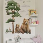 Naklejki na ścianę dla dzieci Las Zwierzęta Forest - obrazek 6
