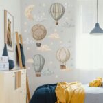 Naklejki na ścianę dla dzieci Balony Chmurki - obrazek 5
