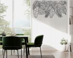 Naklejka na ścianę dekoracja Monstera Liście Tropikalne Palmy - obrazek 6