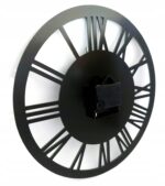 Zegar elegancki czarny ścienny okrągły ZD3 25cm - obrazek 4