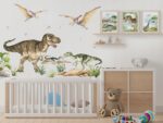 Naklejki na ścianę dla dzieci Dinozaury T-REX - obrazek 5