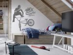 Naklejki ścienne dla chłopców BMX Rower Sport - obrazek 5