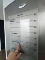 Planer tygodniowy na lodówkę tablica akrylowa suchościeralna na magnesy - obrazek 5