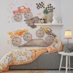 Naklejki dla dzieci na ścianę Auta Monster Truck - obrazek 5