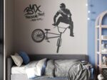 Naklejki ścienne dla chłopców BMX Rower Sport - obrazek 2