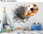 NAKLEJKI NA ŚCIANĘ 3D dla dzieci Piłka - obrazek 2