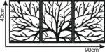 Naklejka ścienna Geometryczna Panel nr 411 - obrazek 4