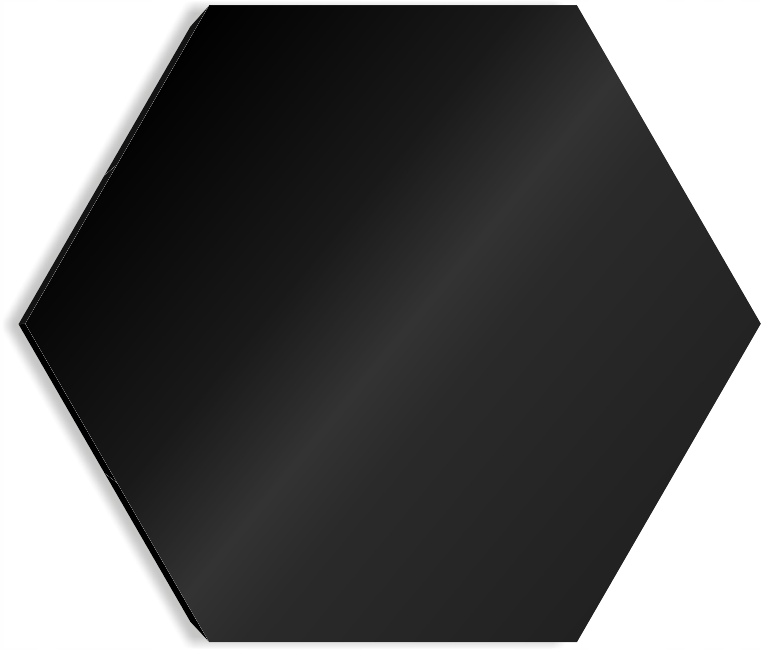 c1fecba643ac9a759d446a5a11c2 Dekoracja naklejka na ścianę 3D Hexagon, - obrazek 1