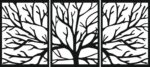 Naklejka ścienna Geometryczna Panel nr 411
