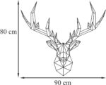 Naklejka ścienna Geometryczny Jeleń nr 1 - obrazek 3