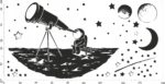 Naklejki ścienne dla dzieci Kosmos Planeta - obrazek 4