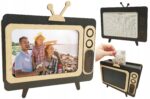 Skarbonka Wykreślana Oszczędzanie Telewizor Cel Wyzwanie Ramka Na Zdjęcie