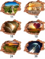 Naklejka na ścianę Dziura 3D naklejki - obrazek 3