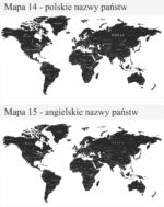Naklejki Ścienne Naklejka na ścianę mapa 125cm - obrazek 4