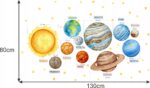 Naklejki ścienne dla dzieci Układ Słoneczny Kosmos - obrazek 2