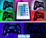 Lampka nocna Samochód Terenowy SUV Z Imieniem LED RGB pilot - obrazek 7