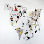 Naklejka Mapa Świata 5 zwierzęta dla dzieci - obrazek 10