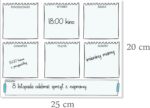 Planer magnetyczny tygodninowy na lodówkę - obrazek 8